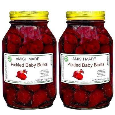 Amish Pickled Baby Beets - TWO - 32 Oz Jar