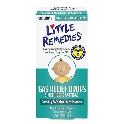 Little Remedies Infants and Children Tummys Gas Relief Drops, Natural Berry, 0.5 Fluid Ounce