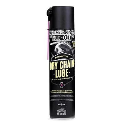 Muc-Off Motorcycle Dry Chain Lube| Ultra-Durable Synthetic Formula | Long-Lasting Lubrication | Maximum Chain Protection for Dry Conditions | Perfect for Motorcycle Chains
