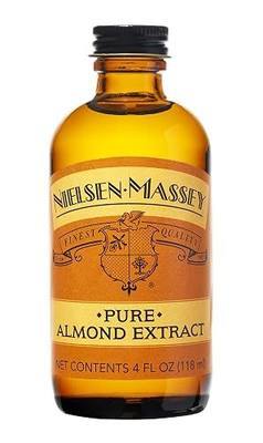 Nielsen Massey Pure Almond Extract, 4 FZ