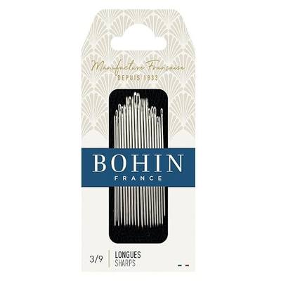 Bohin Sharps Hand Needles, Size 3/9, 20 Per Package
