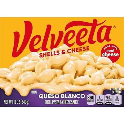 Velveeta Shells and Cheese Mac and Cheese Dinner, Queso Blanco, 12 oz