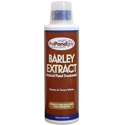 The Pond Guy Barley Extract Natural Liquid Pond Treatment, 16 Ounces | For ponds and water gardens, safe for koi fish and plants, supports naturally clear pond water