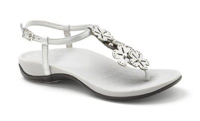 Vionic Women's Pewter with Orthaheel Julie II 11 B(M) US