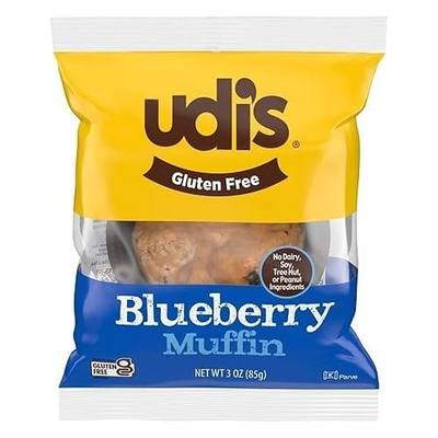 Pinnacle Foods Gluten Free Blueberry Muffins, 3 oz (Pack of 36) - Dairy Free, Kosher, Ready-to-Eat Soft Baked Breakfast & Allergy Friendly Bulk Snacks