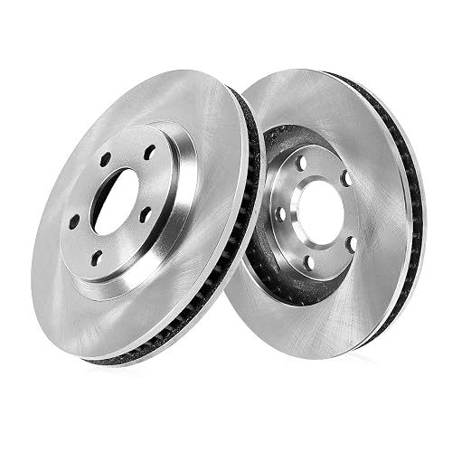 Callahan Brake Parts Front Rotors For Toyota Venza 2009-2016 [Model Specific] Replacement Brake Rotors