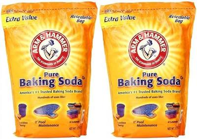 2 x 13.5 Pounds Arm & Hammer Pure Baking Soda (27 Pounds Total)