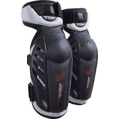 Fox Racing Youth Titan Motocross Dirt Bike Elbow Pads, Black, One Size