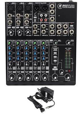 Mackie 802VLZ4, 8-channel Ultra Compact Mixer with High Quality Onyx Preamps