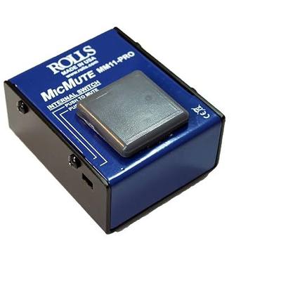 rolls MM11PRO Switchable Microphone Mute/Talk Professional Microphone Switch