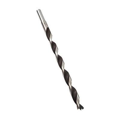 Fisch Brad Point Drill Extra Length Oal Cylinder, 7/16" x 10" Diameter, High-Accuracy Woodworking Bit with Beveled Edges for Smooth, Tear-Free Holes, Ideal for Pros & DIY Use, Made in Austria