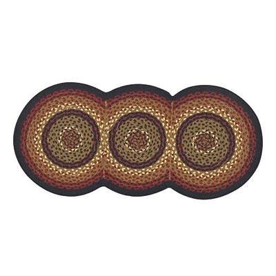 Folk Art Braided 15"x34" Table Runner