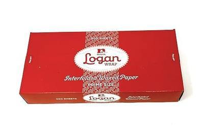 Logan Interfolded Dry Wax Paper Grease Proof Deli Paper 12 Inch x 10 3/4 Inch-, 500 Count (500 Count)