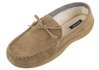 Dockers Ryan Aviator Moccasin with Warm Plush-Sherpa Style Collar