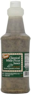 Beano's Classical White Pizza Saue With Basil, 32 Ounce Bottles