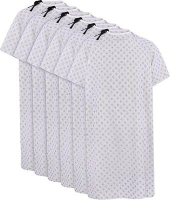 Unisex Hospital Gowns Back-Tie Patient Gowns Women Men Fits Sizes up to 2XL