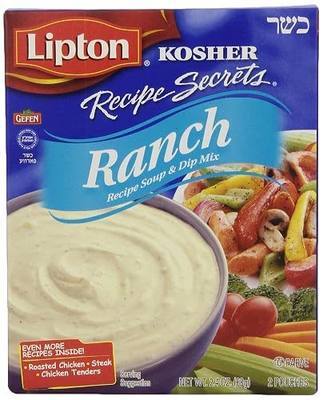 Lipton Recipe Secrets, Ranch Soup & Dip Mix, 2.4 Ounce (Pack of 12)