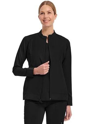Healing Hands Purple Label Scrubs Jacket for Women Zip Up | Big Kangaroo Pockets, 2-Way Stretch Comfort, Breathable Fabric, Princess Panels, Machine Wash, Medical & Nursing Work