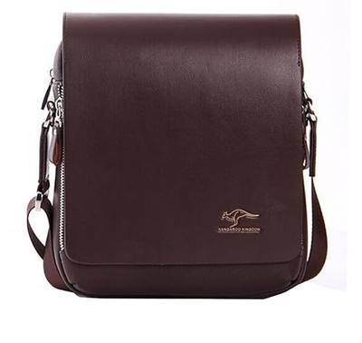 Men's Genuine Leather/PU Authentic kangaroo kingdom Shoulder Bag Messenger Bags …