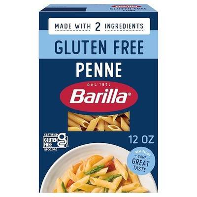 BARILLA Gluten Free Penne Pasta, 12 Ounce - Non-GMO Gluten Free Pasta Made with 2 Ingredients