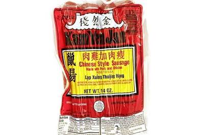 Chinese Style Sausage (Pork & Chicken) 14oz (Pack of 3)