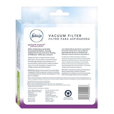 BISSELL Febreze Style 1214 Cleanview & PowerGlide Pet Replacement Filter - 12141