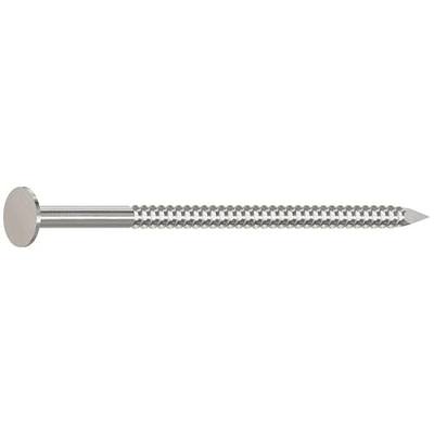 Simpson Strong-Tie S1010ARN1 Roofing Nail - 3 in. x 0.131 in. Annular Ring Shank Increases Withdrawal Resistance, Type 304 Stainless Steel, Diamond Point, Full Round Head (1 lb.)