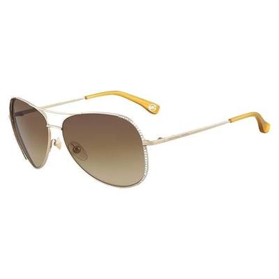 Michael Kors Sadie Crystal Aviators - M2062S (Gold)