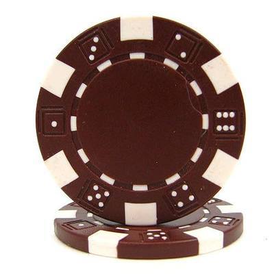 Trademark Poker Striped Chip, 11.5gm