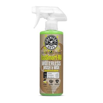 Chemical Guys EcoSmart Waterless Car Wash & Wax, Ready to Use, 16 fl oz | Safe for cars, trucks, SUVs, motorcycles, RVs & more, clean, glossy finish, for paint, glass, chrome, plastic trim and more