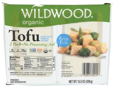 Wildwood, Tofu Extra Firm Organic, 15.5 Ounce