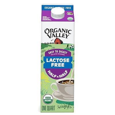 Organic Valley Lactose Free Half and Half — Organic, Pasture Raised, Non GMO — 32 oz (Quart)