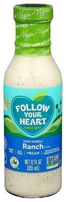 Follow Your Heart Vegan Ranch Dressing, 12 FZ