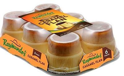 Raymundo's, RFG Caramel Flan, 4Oz (6 Count)