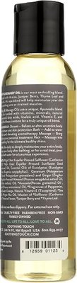 Soothing Touch Peppermint Rosemary Organic Bath, Body & Massage Oil, 4 Fl Oz