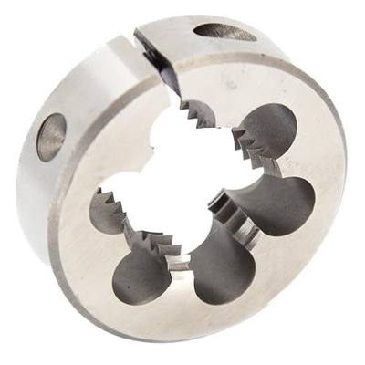 Drill America - DWTH112-12NPT 1/2 NPT 1-1/2" OD High Speed Steel Round Adjustable Pipe Die, DWT Series