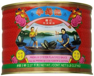 Lee Kum Kee Premium Oyster Sauce (5 Pounds - 1 Pack), No Preservatives, Umami Flavor, Perfect for Marinades, Drizzling, Stock, Stews, Stir-Fryand Dipping Sauces