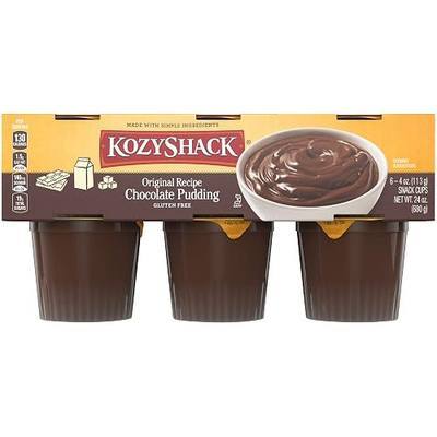 Kozy Shack Original Recipe Chocolate Pudding 6-pack, 24 OZ