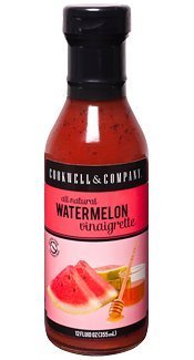 Cookwell & Company Vinaigrette Salad Dressing 12oz Bottle (Pack of 3) Choose Flavor Below (Watermelon)