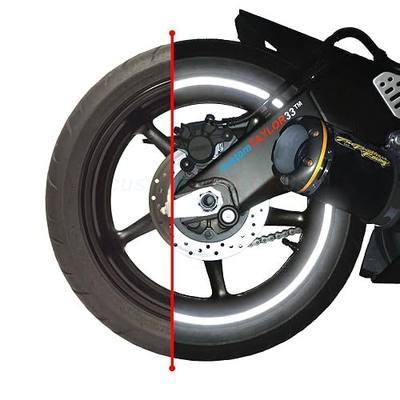 customTAYLOR33 Black Engineering Grade Reflective Copyrighted Rim Tapes - (Must Select Your Rim Size)