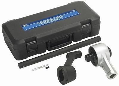OTC 7368 Torque Multiplier Kit - 2000 lb-ft Capacity - Turns 730 lb-ft 3/4" Drive Input into 2,200 lb-ft 1" Drive Output (Minus 6% Gear Friction Loss)