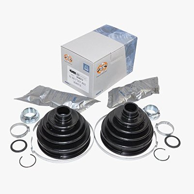 BMW Axle CV Joint Outer Boot Kit Front GKN Lobro OEM 31607507402 (2pcs)
