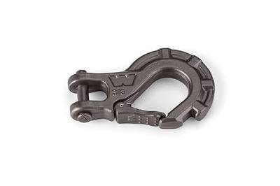 WARN 92090 Epic 3/8" Steel Winch Hook: 6 Ton (12,000 lb) Capacity , Black | Forged Steel, E-Coat Finish, Maximum Protection, Integrated Beverage Opener, Black