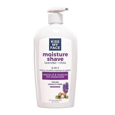 Kiss My Face Moisture Shave, Lavender & Shea 11 oz