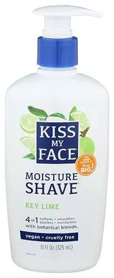 KISS MY FACE Cool Mint Moisture Shave, 11 FZ