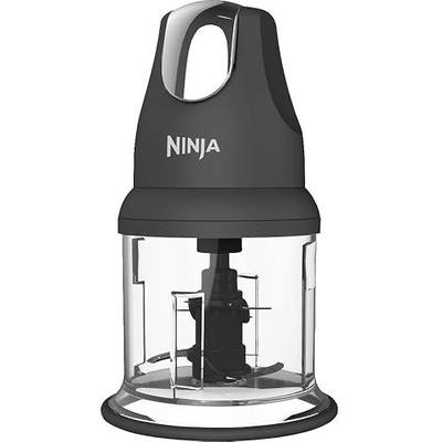 Ninja Food Chopper Express Chop with 200-Watt, 16-Ounce Bowl for Mincing, Chopping, Grinding, Blending and Meal Prep (NJ110GR), Gray