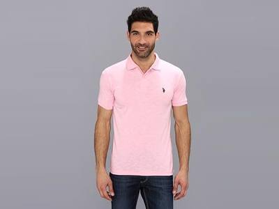 U.S. Polo Assn. Men's Slim-Fit Cotton Slub Polo Shirt