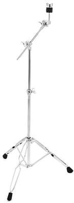 Gibraltar 4709 Boom Cymbal Stand, Lightweight Double Braced Chrome Hardware, with Hideaway Boom Tilter and Geared Cymbal Adjustment, Hinged Height Control for Drum Kits and Percussion Setups