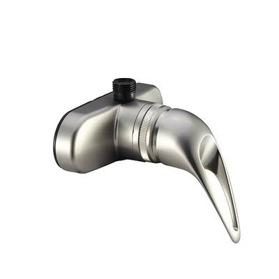 Dura Faucet DF-SA150-SN RV Single Lever Shower Diverter (Satin Nickel) | RV single lever shower diverter - switches spout to shower head.