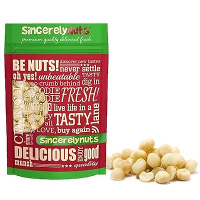 Sincerely Nuts - Raw Macadamia Nuts (2Lb Bag) | Delicious Buttery Flavor Perfect for Snacking | Kosher & High in Fiber | Keto, Vegan, Paleo